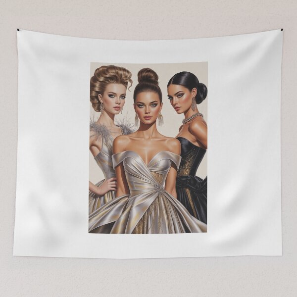 Item preview, Fashion illustration: elegant and glamorous designed and sold by BenCoStyle.