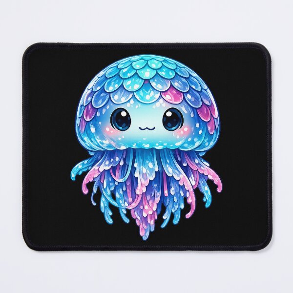 Item preview, Adorable Chibi Bioluminescent Jellyfish Creature designed and sold by JohnaDickerson.