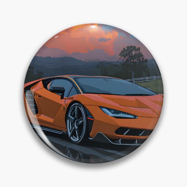 Item preview, Lamborghini Centenario Art Poster – Modern Car Illustration designed and sold by AutoPopStudio.