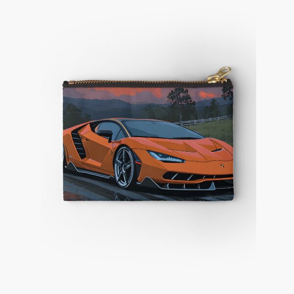 Item preview, Lamborghini Centenario Art Poster – Modern Car Illustration designed and sold by AutoPopStudio.