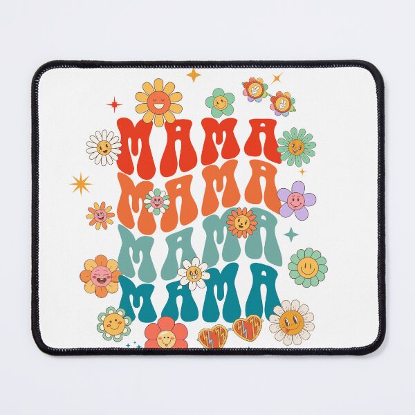 Item preview, Mama Floral Typography – Cute Mama Print Design designed and sold by MuskanDesignHub.