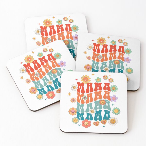 Item preview, Mama Floral Typography – Cute Mama Print Design designed and sold by MuskanDesignHub.