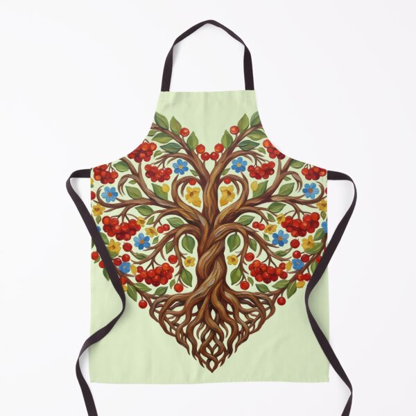 Item preview, Ukraine in My Heart - Tree of Life with Viburnum Berries designed and sold by Valeriia_Isaieva.
