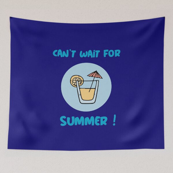 Item preview, CAN'T WAIT FOR SUMMER !  designed and sold by VIAFABRICE.