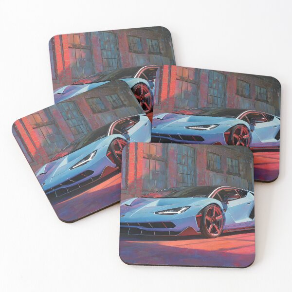 Item preview, Decoración de pared estilo pop art con temática del Lamborghini Centenario: un diseño automovilístico audaz. designed and sold by AutoPopStudio.