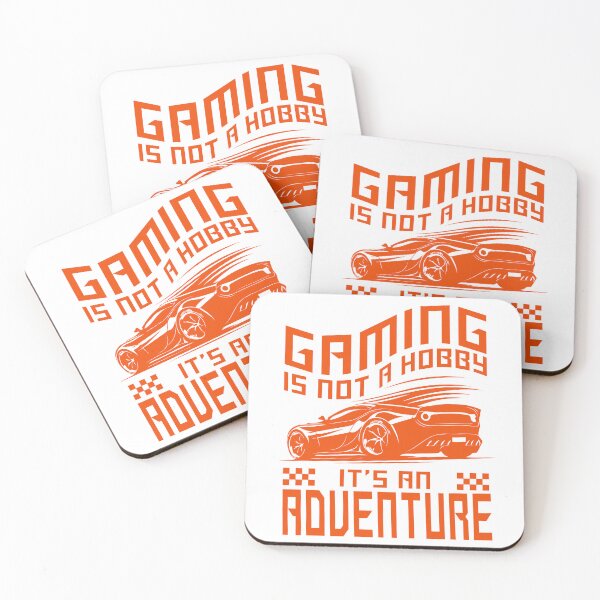 Item preview, Gaming Is Not A Hobby It's An Adventure - Racing Sports Car Gamer designed and sold by Abaseen.