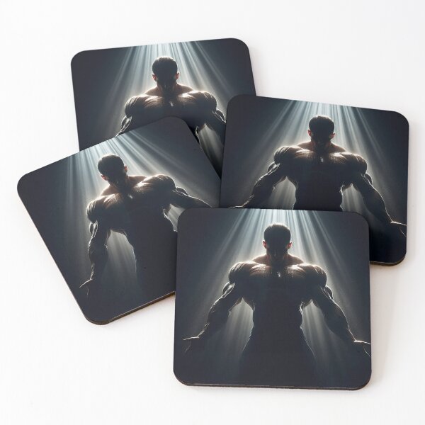 Item preview, Gritty Bodybuilder Post-Workout Fatigue | Moody Dark Fitness Art designed and sold by MouradStudio.