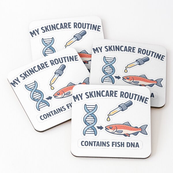 Item preview, Funny Salmon DNA Skincare Design designed and sold by ahfas86.