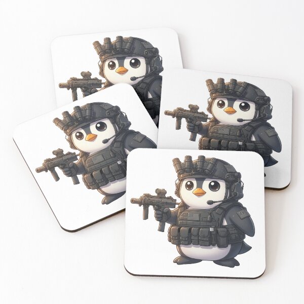 Item preview, Tactical Penguin  designed and sold by RAWLIFEGRAPHIC.