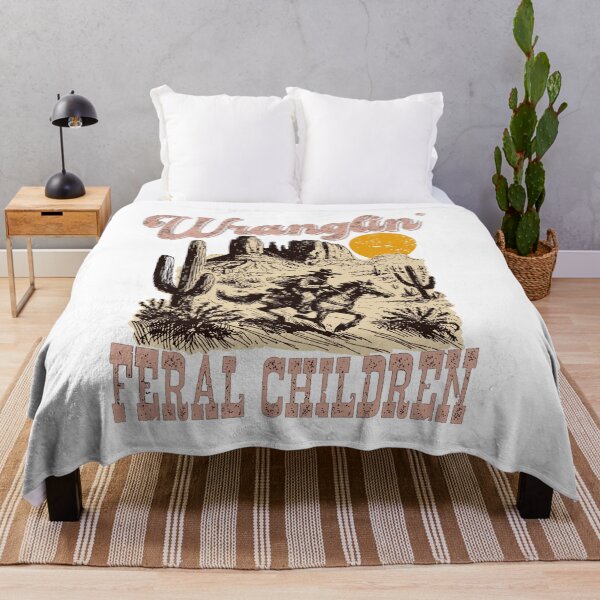 Item preview, Retro Wranglin' Feral Children Raccoon 90s Western designed and sold by H3ll-Ash-Studio.
