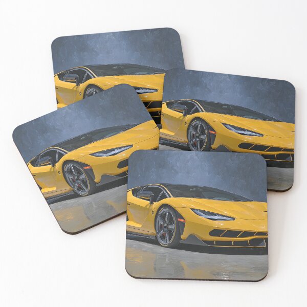 Item preview, Decoración de pared estilo pop art con temática del Lamborghini Centenario: un diseño automovilístico audaz. designed and sold by AutoPopStudio.