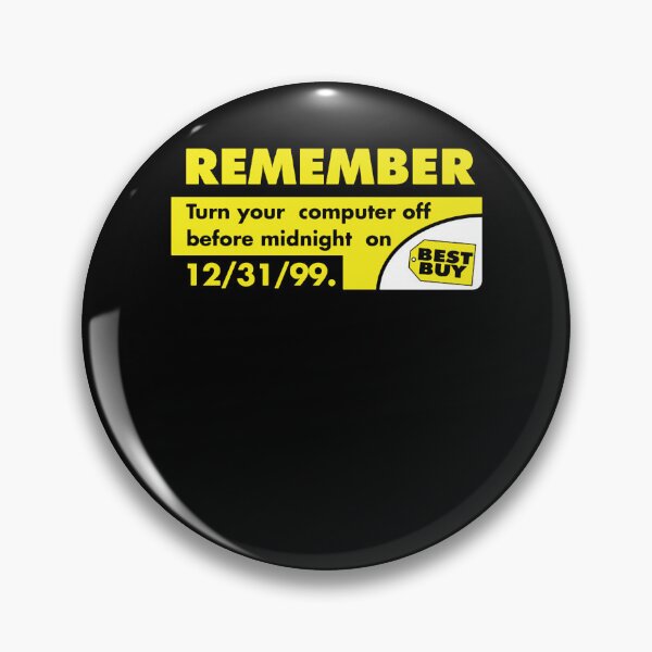 Item preview, Y2K Turn your computer off before midnight - 1999 Reproduction Y2K Aesthetic designed and sold by trnd X.