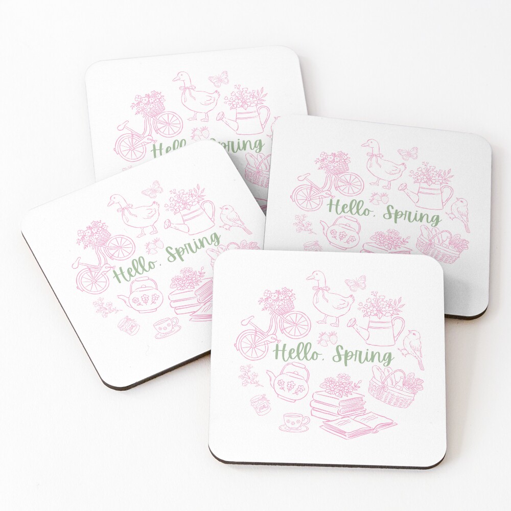 Item preview, Coasters (Set of 4) designed and sold by ChasingRabbit05.