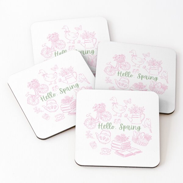 Item preview, Hello Spring Doodle Art designed and sold by ChasingRabbit05.