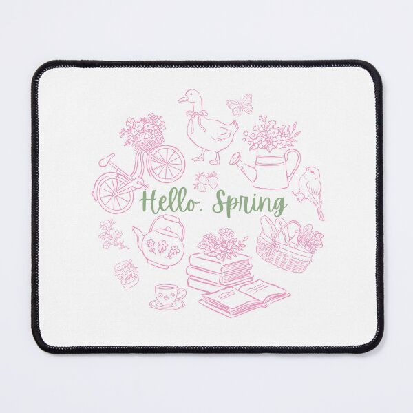Item preview, Hello Spring Doodle Art designed and sold by ChasingRabbit05.