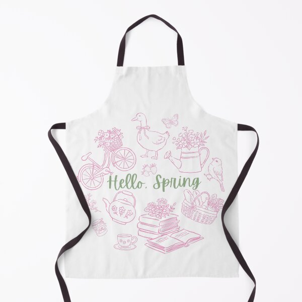 Item preview, Hello Spring Doodle Art designed and sold by ChasingRabbit05.