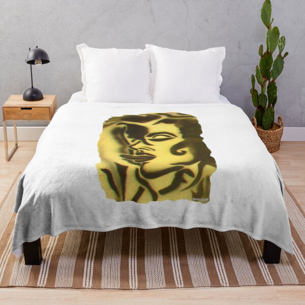 Item preview, A wild woman sticks out her tongue. designed and sold by ZoffArt-Shop.