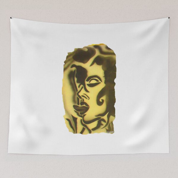 Item preview, A wild woman sticks out her tongue. designed and sold by ZoffArt-Shop.