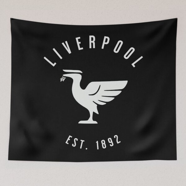Item preview, Liverpool simple minimalist white big  designed and sold by trnd X.