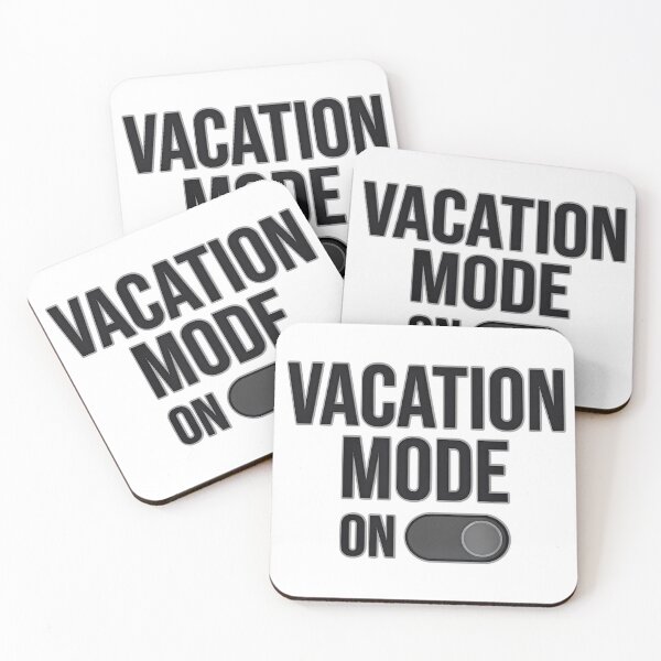 Item preview, Vacation Mode On designed and sold by kittyonmyofoot.
