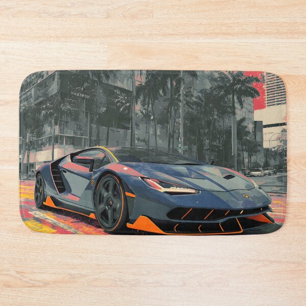Item preview, Lamborghini Centenario Pop Art Painting – Vibrant Car Poster designed and sold by AutoPopStudio.