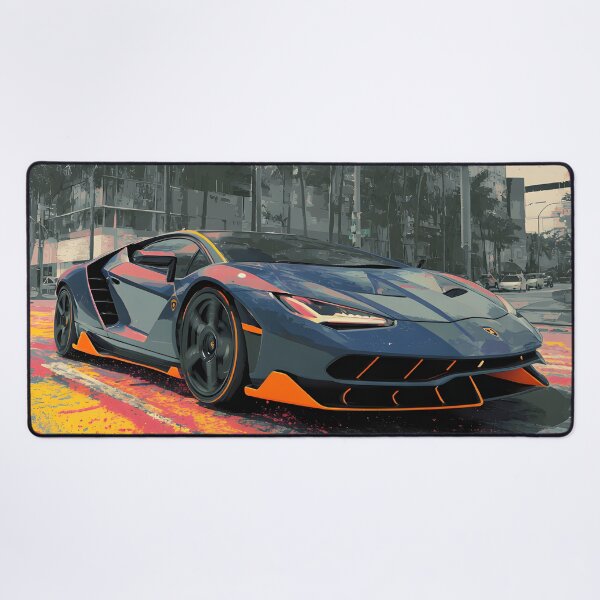Item preview, Lamborghini Centenario Pop Art Painting – Vibrant Car Poster designed and sold by AutoPopStudio.
