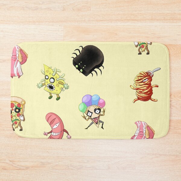 Item preview, Funny Monster Breakfast Food Character designed and sold by makyonokisai.