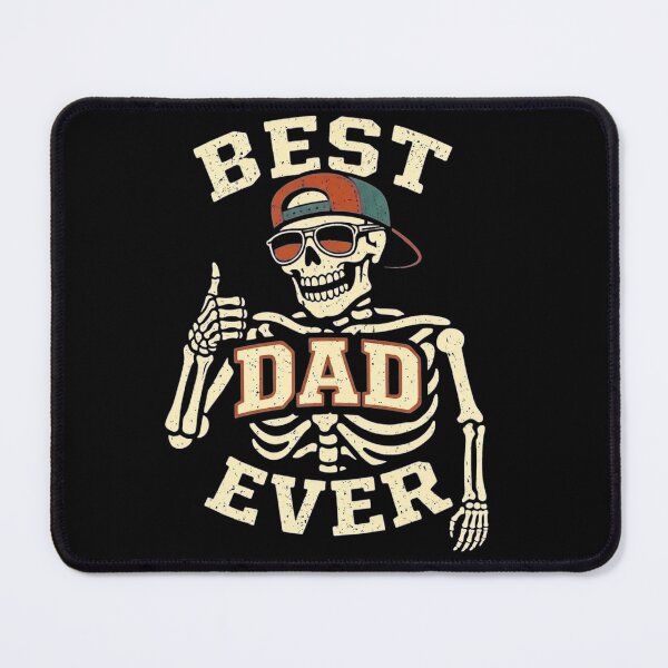 Item preview, Best Dad Ever Funny Skeleton Fathers Day For Men Vintage  designed and sold by clothesy7.