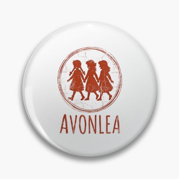 Item preview, Avonlea Stamp Anne of Green Gables Vintage Silhouette designed and sold by Fenay Designs.