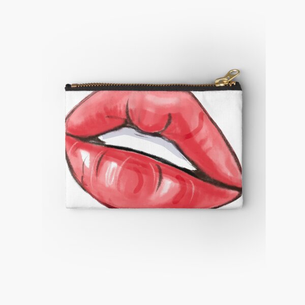 Item preview, Glossy Red Lips Pop Art designed and sold by Nata-pattern.