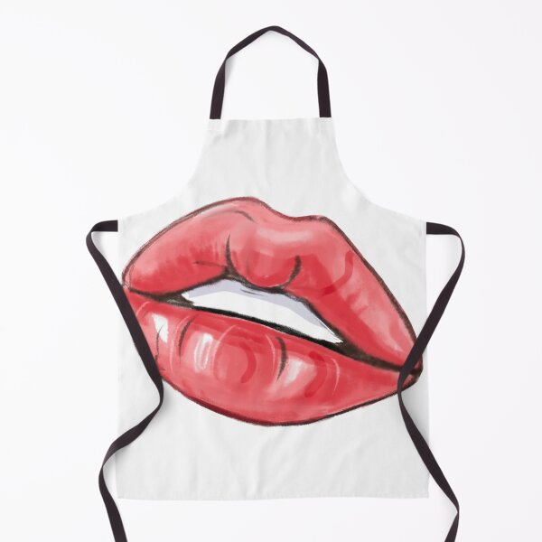 Item preview, Glossy Red Lips Pop Art designed and sold by Nata-pattern.