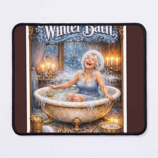 Item preview, LeoPintosArt 'Winter Bath' - Exclusive Vintage Print" designed and sold by leonardopintos.