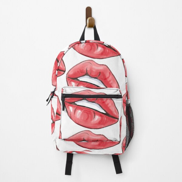Item preview, Glossy Red Lips Pop Art designed and sold by Nata-pattern.