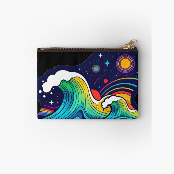 Item preview, Colorful Cosmic Wave – Pop Art Psychedelic Street Art Illustration designed and sold by PLUSHIWORLDtm.