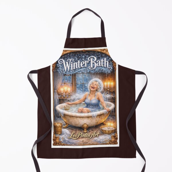 Artikelvorschau, LeoPintosArt „Winterbad“ – Exklusiver Vintage-Druck entworfen und verkauft von leonardopintos.