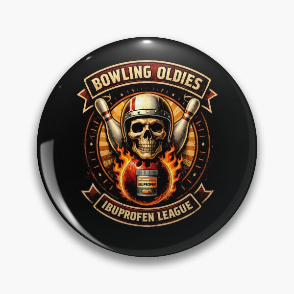 Item preview, Bowling Oldies Ibuprofin League designed and sold by JODYSMORGAN.