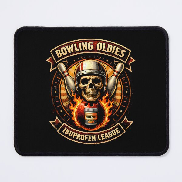 Item preview, Bowling Oldies Ibuprofin League designed and sold by JODYSMORGAN.