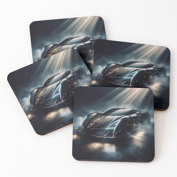 Item preview, Midnight Gold Luxury Car | Sleek Modern Black & Gold Aesthetic designed and sold by MouradStudio.