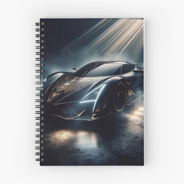 Item preview, Midnight Gold Luxury Car | Sleek Modern Black & Gold Aesthetic designed and sold by MouradStudio.