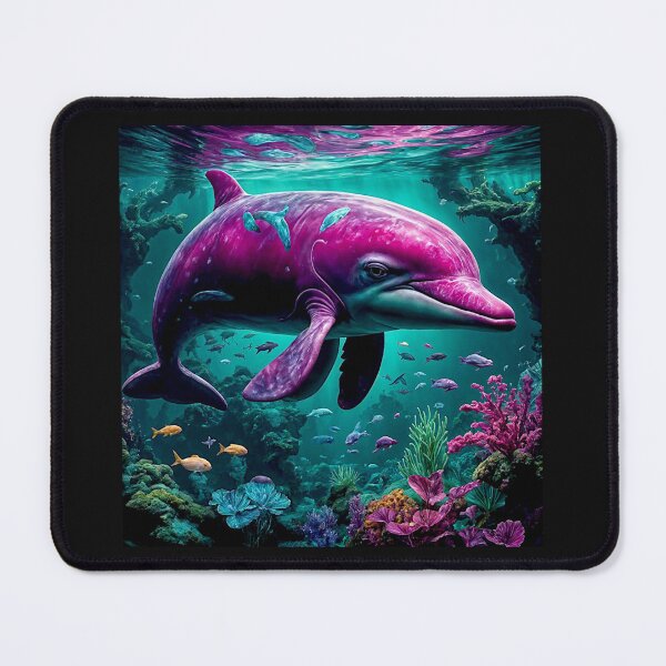 Item preview, Abyssal Dream of the Pink Amazonian River Dolphin #9 designed and sold by Helios Be. Lavsh.