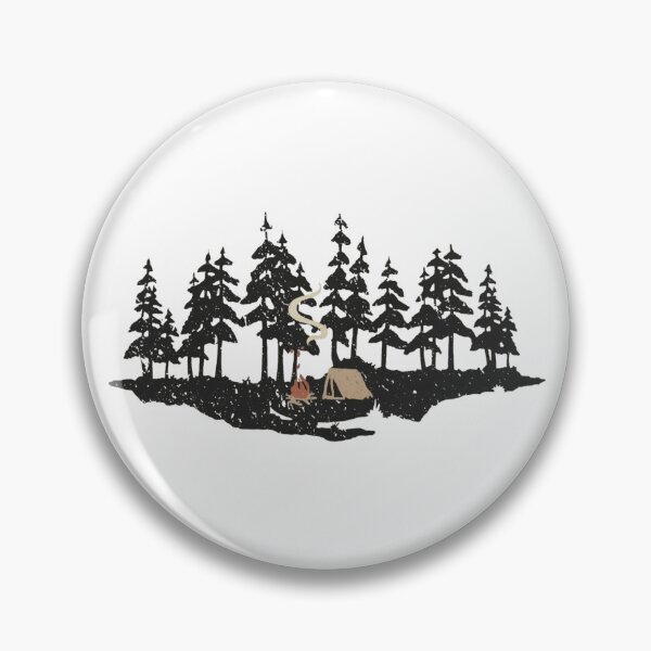 Item preview, Midnight Starry Woods: A Quiet Camping Retreat designed and sold by Shopeon Designs.