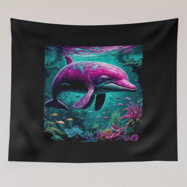 Item preview, Abyssal Dream of the Pink Amazonian River Dolphin #9 designed and sold by Helios Be. Lavsh.