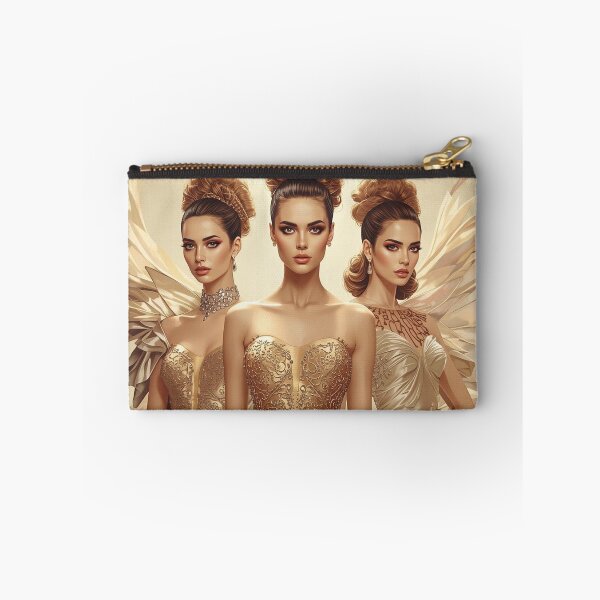 Item preview, Women in golden design designed and sold by BenCoStyle.