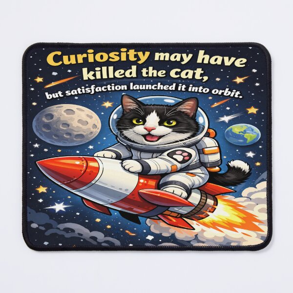 Item preview, Curiosity designed and sold by UnhingedCat Co..