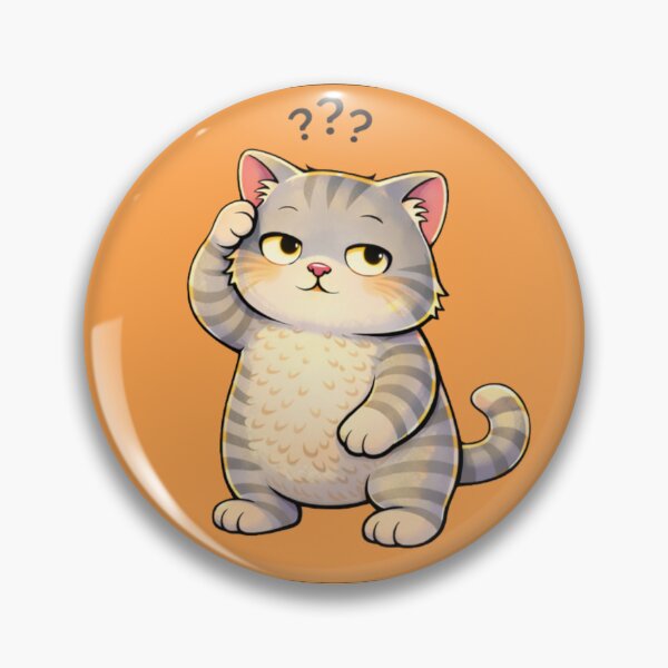 Item preview, Funny Cat Default ??? Mode Cat Humor Adulting Survival Meme designed and sold by Mindworx21.