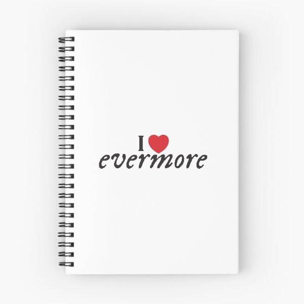 Item preview, I love evermore sticker - Classic designed and sold by CHIRONDesignerwannabe.