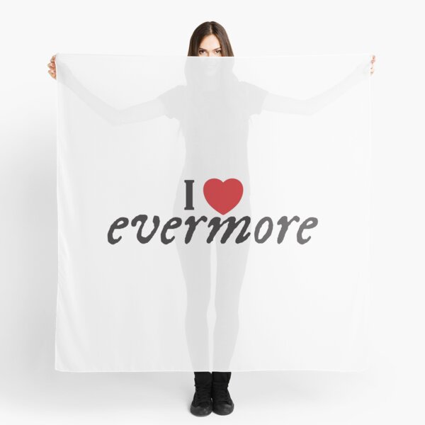 Item preview, I love evermore sticker - Classic designed and sold by CHIRONDesignerwannabe.