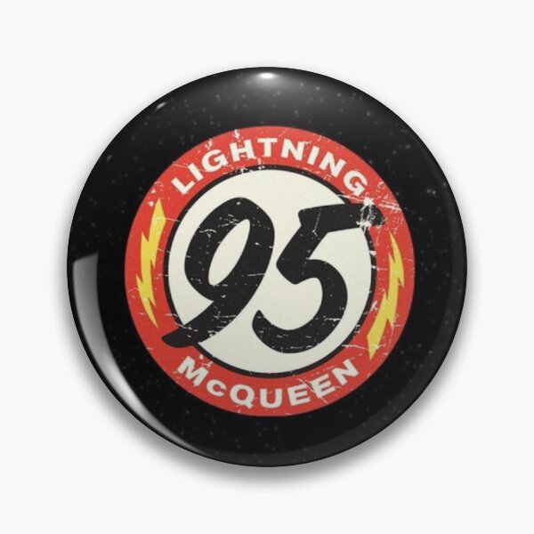 Item preview, Lightning McQueen 95 Vintage Racing Logo Graphic  designed and sold by thundergearshop.