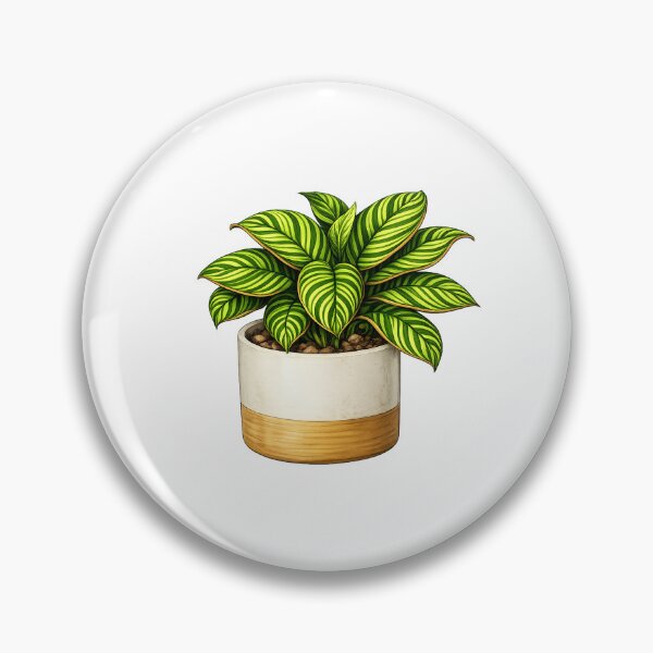 Item preview, Calathea Prayer Plant Aesthetic Illustration designed and sold by Sketch Garden.