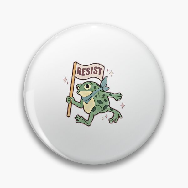 Item preview, Resist Frog  designed and sold by Steele-Art.